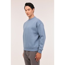 Lumberjack MB Ros 16HS108 4pr Mavi Erkek Sweatshirt