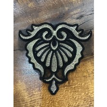 Gönülden Tasarım Varaklı Nakış Işleme Arma Dikiş Aplike 16X14 cm