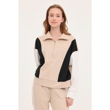 Lumberjack Wl Ember 18ck927 4pr Ekru Kadın Sweatshirt