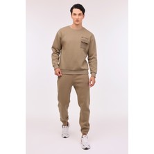 Lotto M-Colonel C Neck Swt 4pr Haki Erkek Sweatshirt