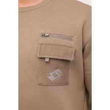 Lotto M-Colonel C Neck Swt 4pr Haki Erkek Sweatshirt