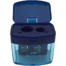 Faber-Castell Çift Gözlü Mini Box Duo Kalemtıraş Trendy 16047