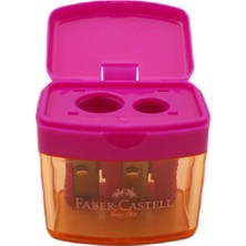 Faber-Castell Çift Gözlü Mini Box Duo Kalemtıraş Trendy 16047