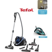 Tefal Turbo Başlık En Iyi Performans ve Kusursuz Sessizlik Silence Force Toz Torbasız Elektrikli Süpürge Premium Set Yeni Nesil Düşük Enerji Yüksek Performans