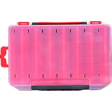 Fishika Lure Box 10CM Kırmızı Çift Taraflı Balıkçı Kutusu