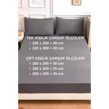 Lila Moon Gül Kurusu Renkli Pamuklu Ranforce Kumaştantek/Çift Kişilik Fitted Lastikli Çarşaf Takımı