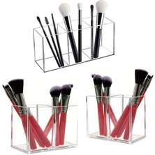 Trend Pleksi 2 ve 3 Bölmeli Organizer Seti (1 Adet 3 Bölmeli + 2 Adet 2 Bölmeli Organizer)