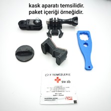 3D Part Works Ls2 MX701 Explorer  Kask hariç sadece aksiyon kamera çene aparatı chin mount