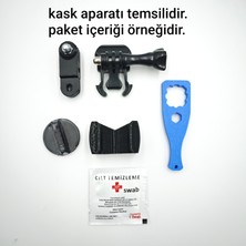 3D Part Works Ls2 Rapid 1 / 2 Kask hariç sadece aksiyon kamera çene aparatı chin mount