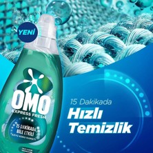 Omo Express Fresh Kötü Koku Karşıtı Beyaz & Renkliler Sıvı Çamaşır Deterjanı 1480 ml x 2 Adet