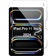 Wowacs Apple iPad Pro 11 2024 M4 Uyumlu A2836 A2837 Dönebilen Tablet Kılıfı + Ekran Koruyucu + Tablet Kalem