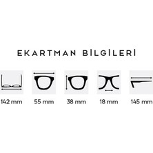 Corney Design Elroy Cat Eye Güneş Gözlüğü