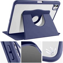 Fogy Apple Ipad Pro 11INÇ M4 2024 Için Kalem Bölmeli 360 Dönebilen Case A2836 A2837 A3006