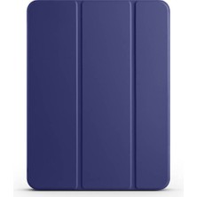 Cep Prime iPad Air 10.9 2022 (5.nesil) Tam Kalıp Darbe Emici Smart Cover Kalem Bölmeli Standlı 1-1 Kılıf