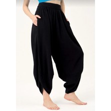 Pier Moda Keten Şalvar Pantolon -Bohem Style- Bej Renk- Rahat Pantolon Şalvar  Pamuklu Keten