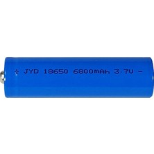 Jyd 6800 Mah 3.7 V 18650 Li-Ion Şarj Edilebilir Pil 5 Adet
