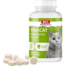 Bio Pet Active Vitalicat Kediler Için Multivitamin 150 Tablet Vitalicat Multivitamin