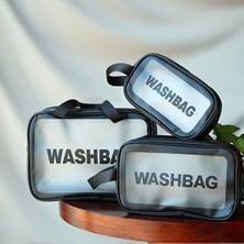 WASHBAG Brand Siyah 3'lü Set