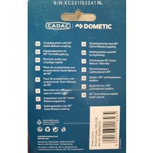 Aygaz Cadac Hızlı Bağlantı Kaplini, Dönerli, 8 mm