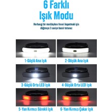 Telvesse Pro USB Şarjlı Kafa Lambası 2000 Lümen 38 LED Geniş Açı Kamp Lambası Avcı Balıkçı Kafa Feneri 5401