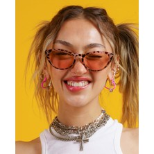 Corney Design Oprah Pembe Cat Eye Güneş Gözlüğü