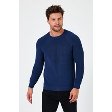 Alexander Gardi  Bisiklet Yaka Regular Fit Kazak (E24-EZE-07)