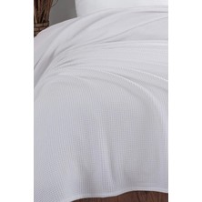 Eponj Home Ecocel Pike Örtü Junior 140X230CM Karde Beyaz