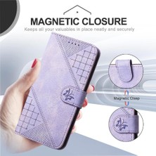 Colorful Shop Ayrılabilir El Kayışı ile Realme C15 Kabartmalı Kelebek Için Flip Case ve (Yurt Dışından)