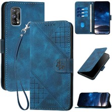 Colorful Shop Ayrılabilir El Kayışı Yüksek Kaliteli Deri ile Realme 7 Pro Için Flip Case (Yurt Dışından)