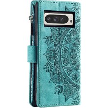 Colorful Shop Google Pixel 9 Pro Xl Için Flip Case El Kayışı ile Birden Fazla Kart Getirmek (Yurt Dışından)