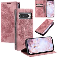 Colorful Shop Google Piksel 9 Pro Xl Için Flip Case Yan Toka Pu Deri Kart Çevirme (Yurt Dışından)