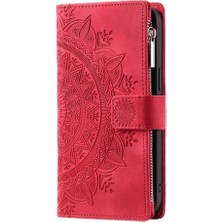 Colorful Shop El Kayışı Totem Cüzdan ile IPhone 16 Pro Max Kickstand Için Flip Case (Yurt Dışından)