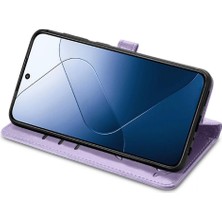 Colorful Shop Xiaomi 14T Pro Flip Kapak Için Kılıf Kısa Kayış Darbeye Karikatür Hayvanlar (Yurt Dışından)