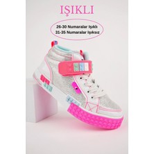 Muggo KUKULİ Garantili Ortopedik Çocuk Sneaker Spor Ayakkabı Suni Deri Bağcıklı ve Cırtlı Konforlu