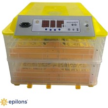 Epilons Tavuk, Ördek ve Diğer Kümes Hayvanları Için Epo-96 Kapasiteli Tam Otomatik Kuluçka Makinesi