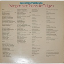 Erklingen Zum Tanze Die Geigen - Operetten-Starparade 3 Operetta Tarz Plak Alithestereo