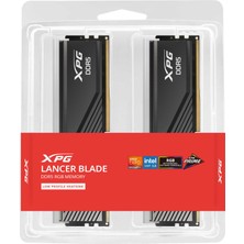 Xpg Lancer Blade Rgb 32GB (2X16) Ddr5 6400MHZ CL32 AX5U6400C3216G-DTLABRBK Dual Kit Ram