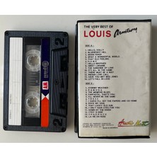 The Very Best Of Louis Armstrong Kaset (Orjnal Dönem Endonezya Baskı Kaset)