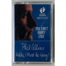 Phil Collins Hello I Must Be Going Kaset (Orjnal Dönem Foot Print Kağıt Baskı Kaset)