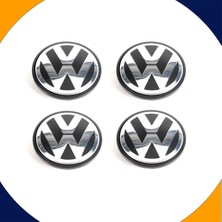 Yigopar Volkswagen Touareg Jant Göbeği Arma Takım 2003-2010 Model Arası Araçlara Uyumlu