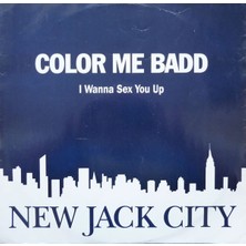 New Jack City - Color Me Badd – I Wanna Se-X You Up - Rnb/swing Hip Hop Tarz Plak Alithestereo