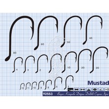 Mustad Olta Iğnesi 92553 25LI Standart-No:3-0