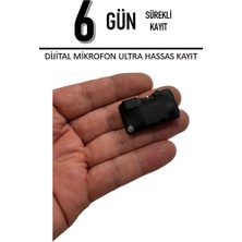 Teknospy 32 GB Ses Kayıt Cihazı 6 Gün Sese Duyarlı Kulaklıkla Dinleme