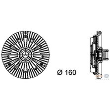 Knecht CFC93000P CFC93000P Fan Termiği  Uyumlu (Çap 160MM) E46 E65 E53 M57 D30 (306D2) (ENO:8MV376734441)