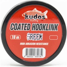 Kudos Coated Hooklink Green 10M 25 Lb. STANDART-25LB