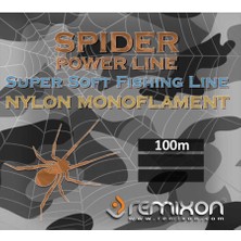 Remixon Spider Serisi 100M Poşet Monofilament Misina Standart-0,30