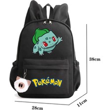 Cacao Cacaopokemon Karikatür Desen Sırt Çantası Ilköğretim Okul Çantası Çanta Kitap Çantası Anaokulu Çocuk Günü Hediyesi (Yurt Dışından)