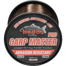 Kudos Carp Master 1200M 0.35 Kamuflaj Misina STANDART-0,35MM