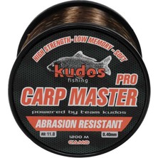 Kudos Carp Master 1200M 0.35 Kamuflaj Misina STANDART-0,35MM