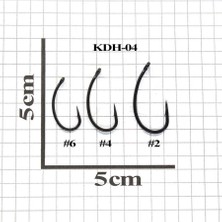 Kudos Kdh-04 Sazan Iğnesi (10 Adet) Standart-04